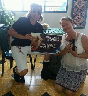 Comida compasiva at Mar y Hojas Cocina Vegana in Cartagena