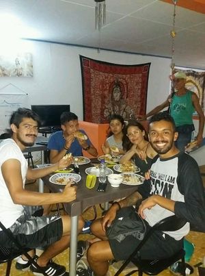 cena at Mar y Hojas Cocina Vegana in Cartagena