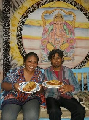 comida rápida vegana at Mar y Hojas Cocina Vegana in Cartagena