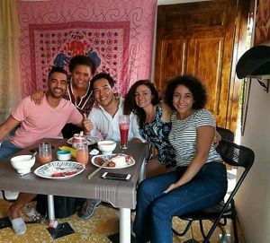 Almuerzo de amigos at Mar y Hojas Cocina Vegana in Cartagena