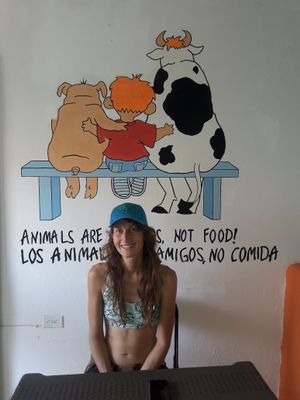 Vegan at Mar y Hojas Cocina Vegana in Cartagena