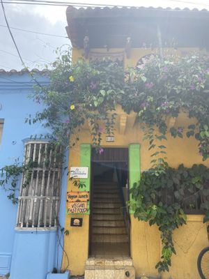 Entrance  at Mar y Hojas Cocina Vegana in Cartagena