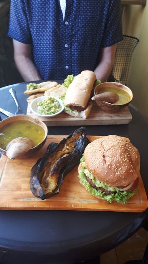 25 000/plate at Mar y Hojas Cocina Vegana in Cartagena