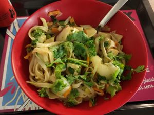Vegan Wok Tofu at Wokbar in Grenoble