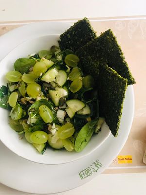 Salad at She's Green Boutique & Atelier in Sibiu