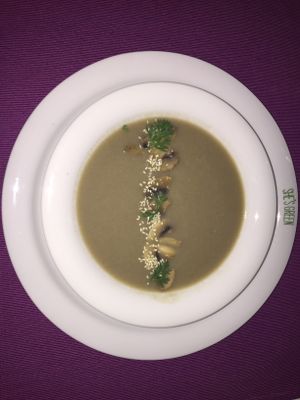 Champions soup! Vegan, no grains. Perfect taste at She's Green Boutique & Atelier in Sibiu