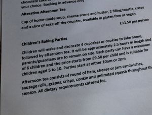  at Chocolate Orange Tearooms in Worksop