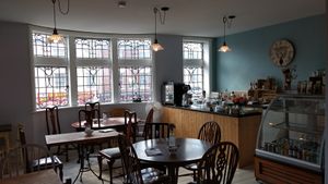 Tea rooms at Chocolate Orange Tearooms in Worksop