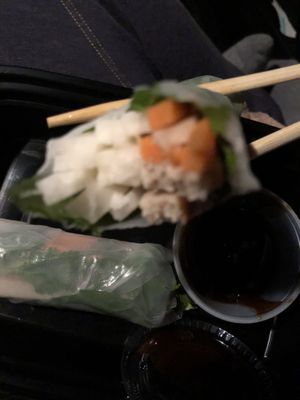 Summer roll   at Wild Ginger in Brooklyn