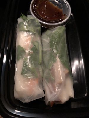 Summer roll   at Wild Ginger in Brooklyn