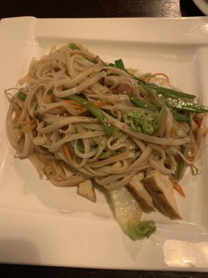 Stir-fried ramen   at Wild Ginger in Brooklyn