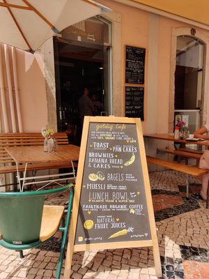 Outside at Goldig in Lagos