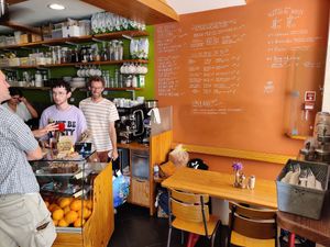 Inside at Goldig in Lagos