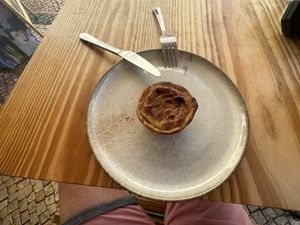 Vegan Pastel de Nata OMG   at Goldig in Lagos