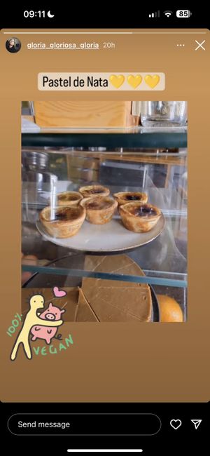 These vegan Pastel de Nata by Bree the vegan chef are bloody amazing 🤩   at Goldig in Lagos