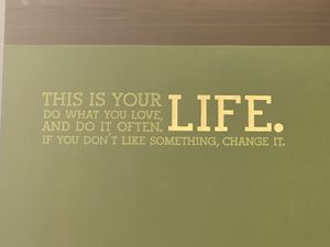 Life is what happens when you’re busy making other plans   at Goldig in Lagos