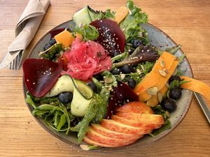 Salad bowl   at Goldig in Lagos