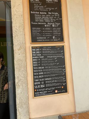 Menù   at Goldig in Lagos