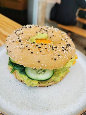 No salmon bagel at Goldig in Lagos