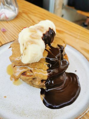 Pancakes at Goldig in Lagos