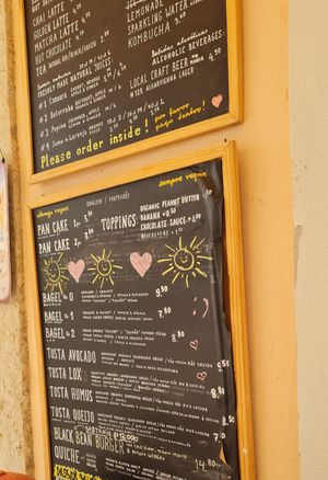 Menu at Goldig in Lagos