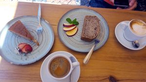 tasty cake and banana bread at Goldig in Lagos