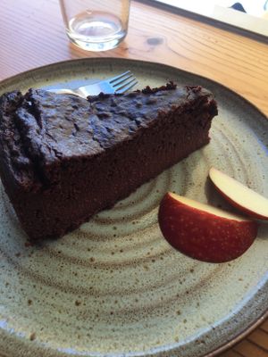 chocolate cake  at Goldig in Lagos