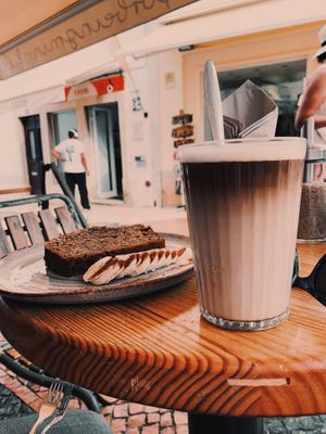 Banana bread at Goldig in Lagos