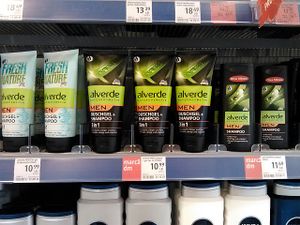 Alverde own brand has many vegan items at DM Drogerie Markt - Piata Victoriei in Timisoara