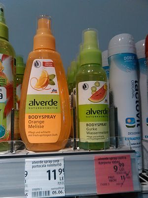 Alverde own brand has many vegan items at DM Drogerie Markt - Piata Victoriei in Timisoara