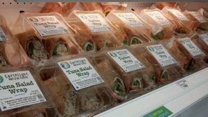 Earthlight offers housemade sandwiches, salads, juices, and desserts. at Earthlight Natural Foods in Stroudsburg