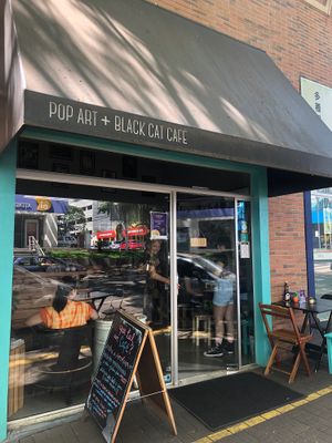 Mostly vegan.  at Pop Art Cafe in Foz Do Iguacu