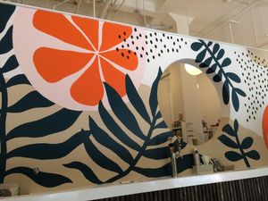 Kitchen wall at Kokomo in Vancouver