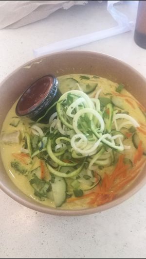 Golden laksa at Kokomo in Vancouver