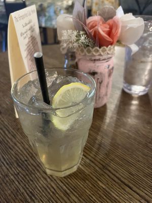 Yummy lemonade   at The Grapevine Cafe in Johnson City