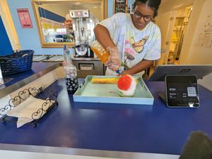  at Surfing Monkey Shave Ice in Kihei
