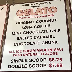 Made in Maui! at Surfing Monkey Shave Ice in Kihei