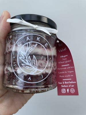 Cake at Eat of Eden in South West London