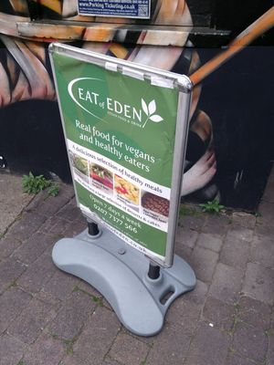 ahhh at Eat of Eden in South West London