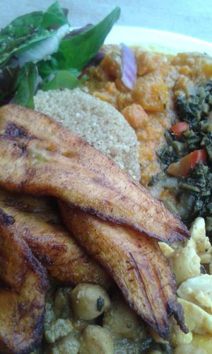 Plate at Eat of Eden in South West London