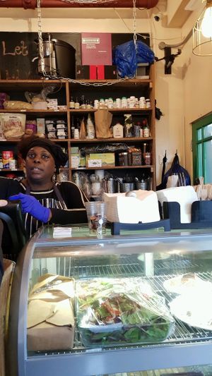 Counter at Eat of Eden in South West London