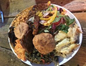 Sharing platter for 2 at Eat of Eden in South West London