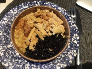 Takeaway box at Eat of Eden in South West London