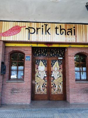 Entrada. at Prick Thai in Cambrils
