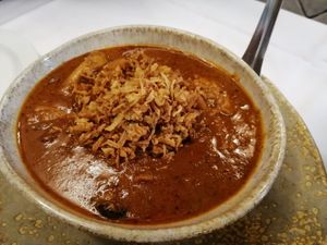 Estofado de heura. at Prick Thai in Cambrils