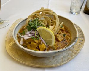 Khow soy jay at Prick Thai in Cambrils