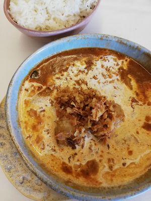 Curry Massaman amb Heüra at Prick Thai in Cambrils