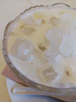 Sopa de coco i meló at Prick Thai in Cambrils