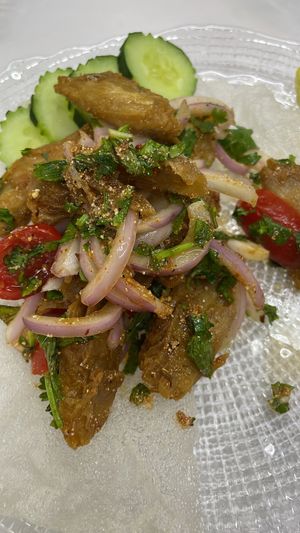 Ensalada de heura, deliciosa   at Prick Thai in Cambrils