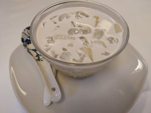 Teng Thai Kati Sod (dessert) at Prick Thai in Cambrils